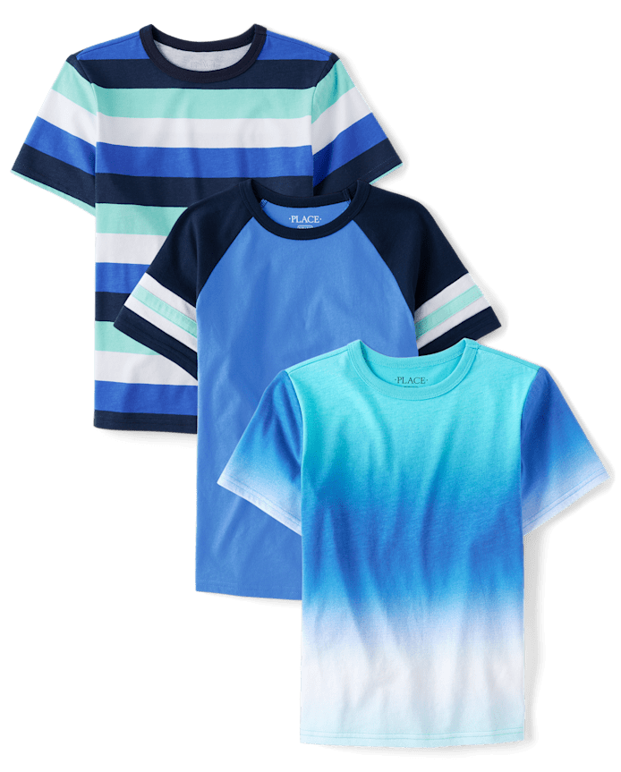 Boys Striped Top 3-Pack