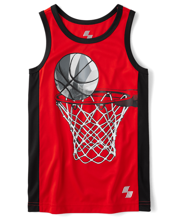 Boys Basketball Performance Tank Top
