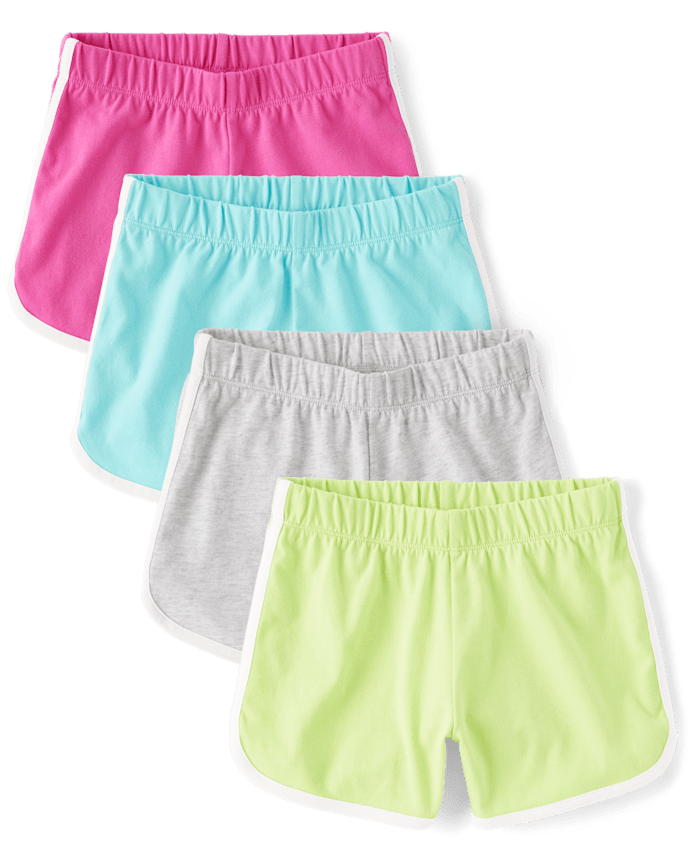 Lot de 4 shorts Fille Dolphin