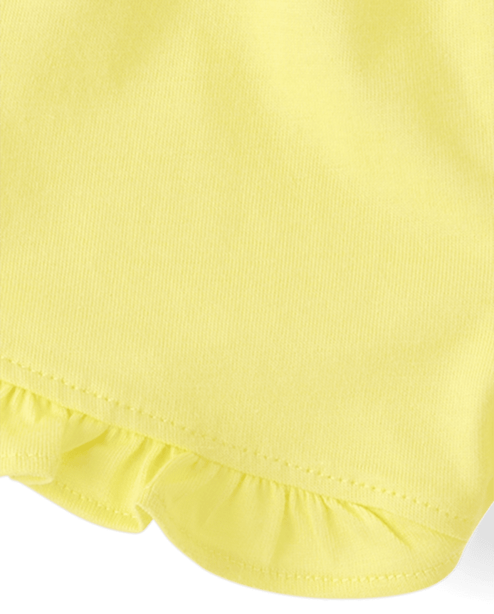 Lot de 3 shorts à volants pour bébé fille