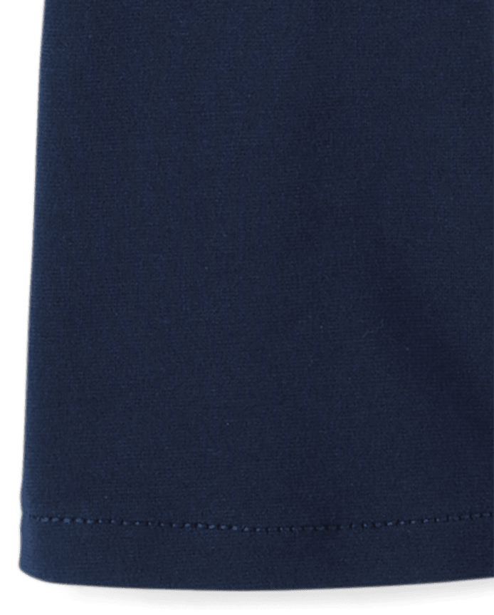Girls Uniform Ponte Knit Pull On Flare Pants