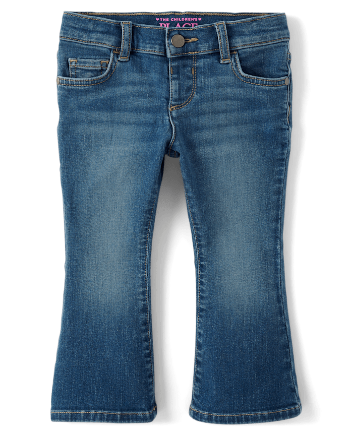 Baby And Toddler Girls Flare Jeans