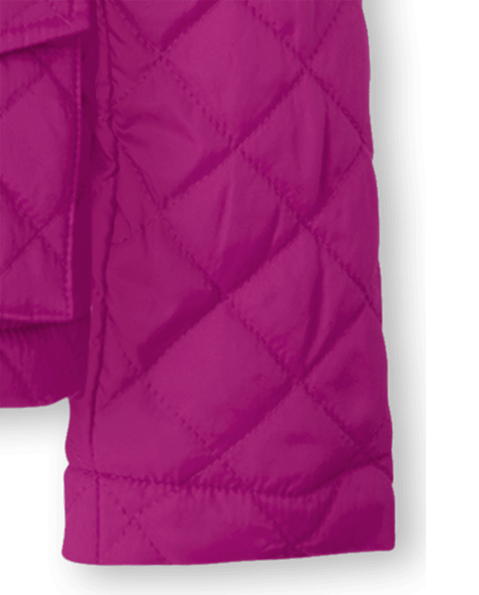 Girls Quilted Puffer Jacket