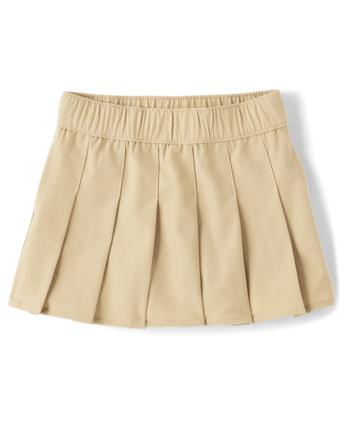 Toddler Girls Uniform Quick Dry Pleated Skort