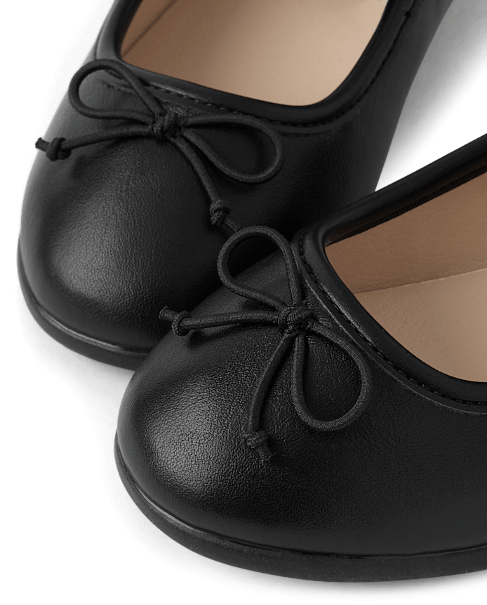 Ballerines à nœud pour petites filles