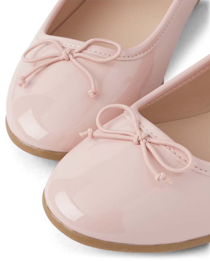 Girls Bow Ballet Flats