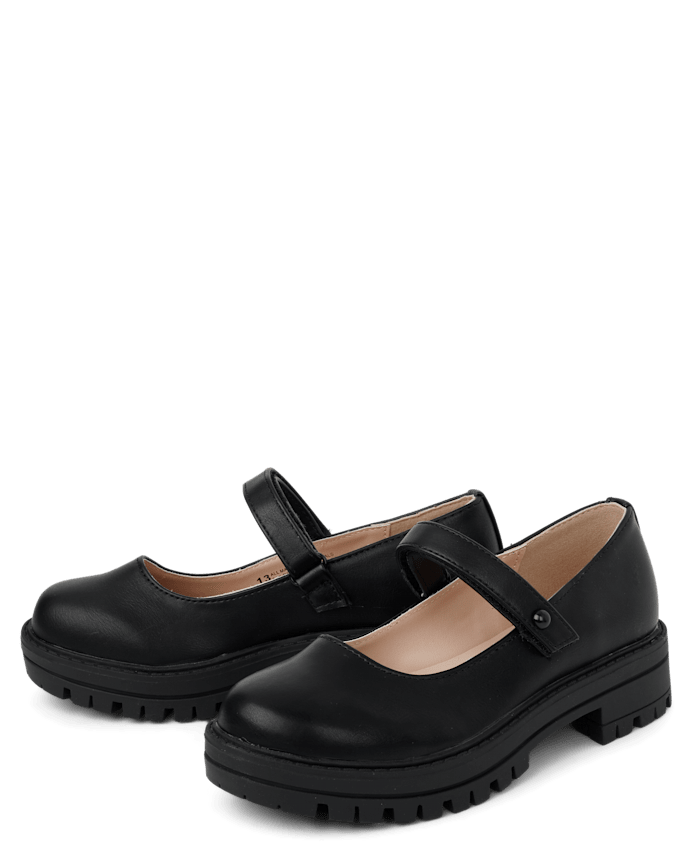 Girls Platform Mary Jane Shoes