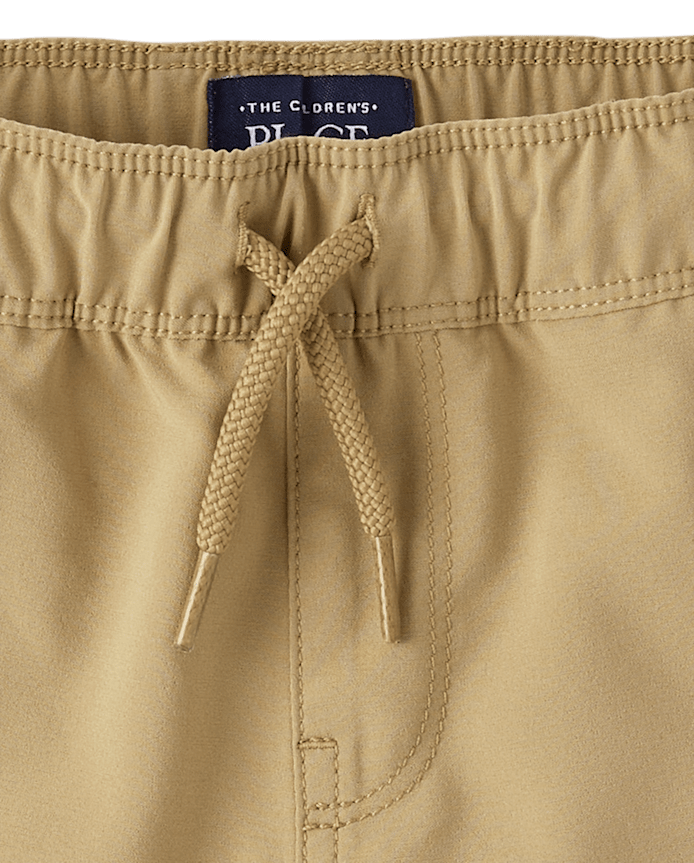 Baby And Toddler Boys Quick Dry Stretch Pull On Jogger Shorts