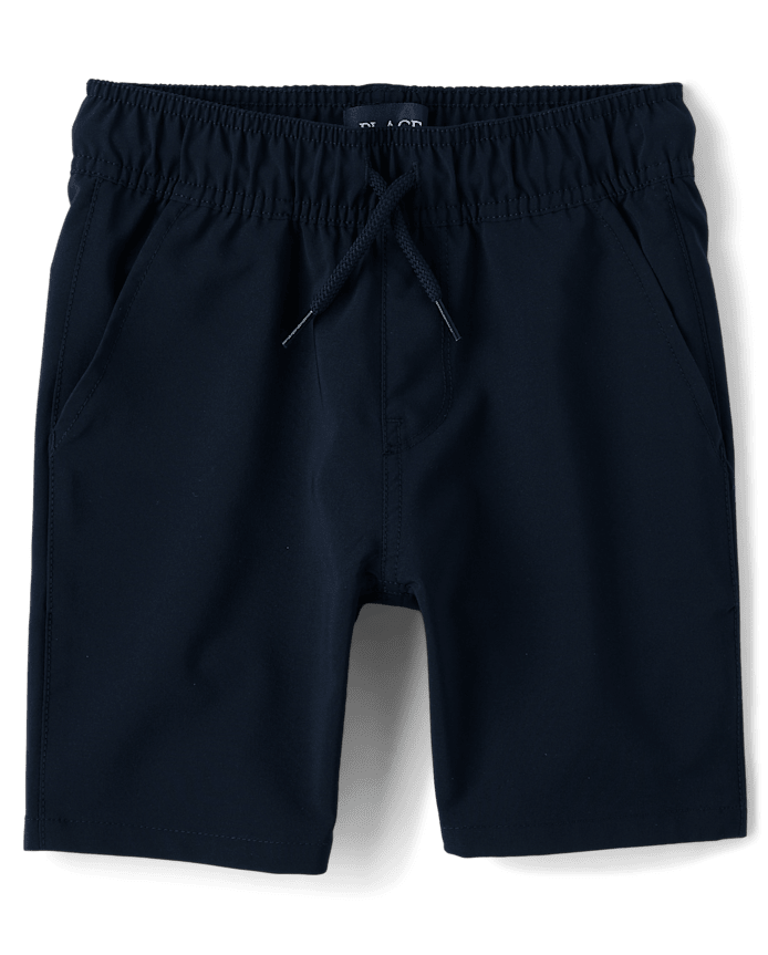 Short de jogging à enfiler et séchage rapide pour garçon