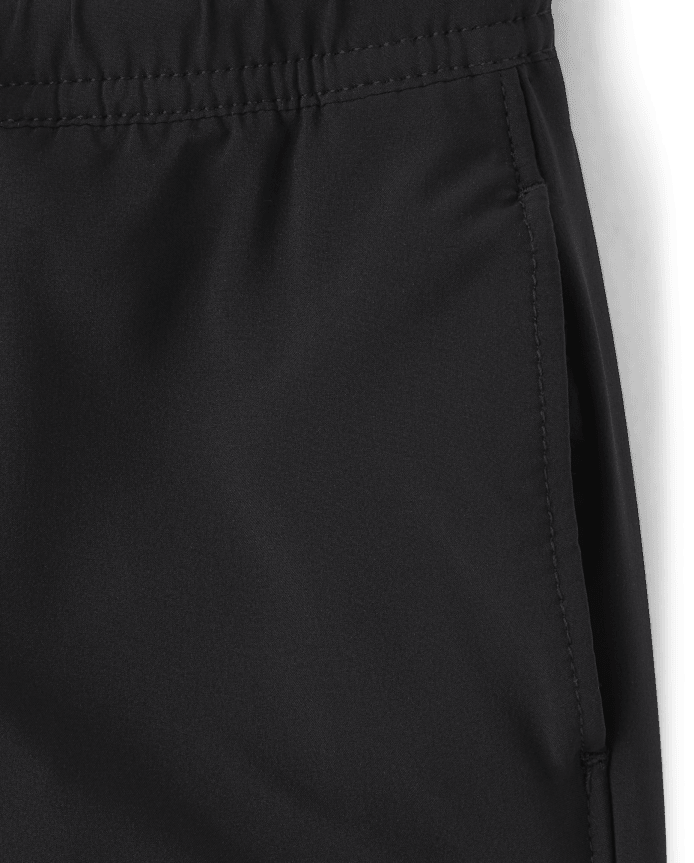 Boys Quick Dry Lined Pull On Jogger Shorts