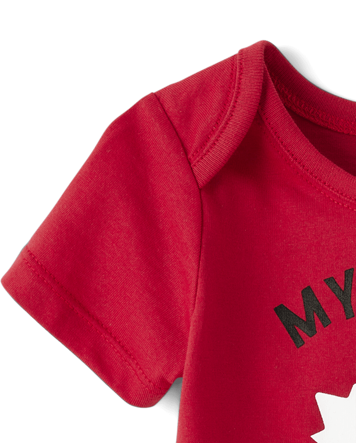 Baby First Canada Day Graphic Bodysuit