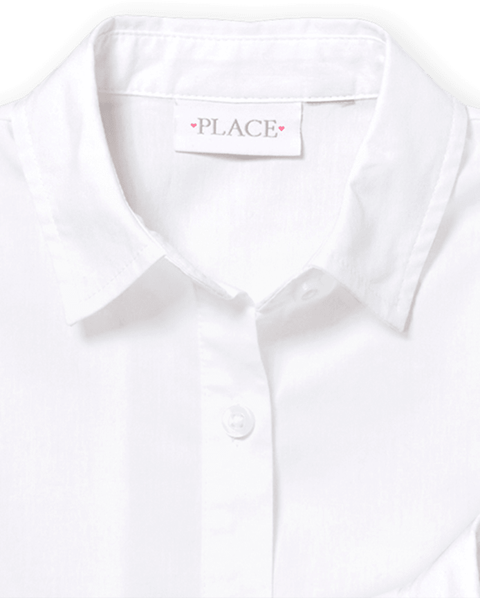 Girls Uniform Button Up Shirt 2-Pack