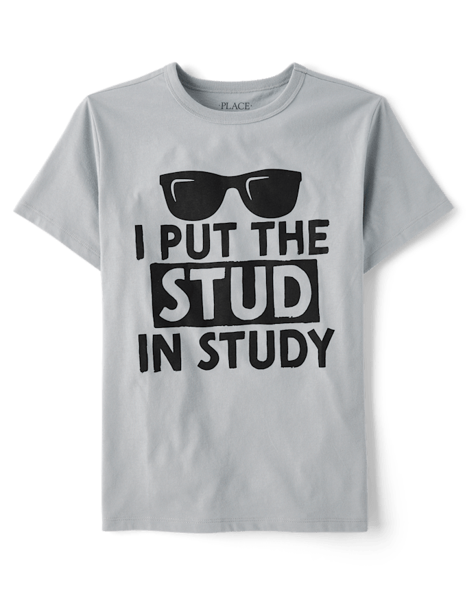 Boys Stud Graphic Tee