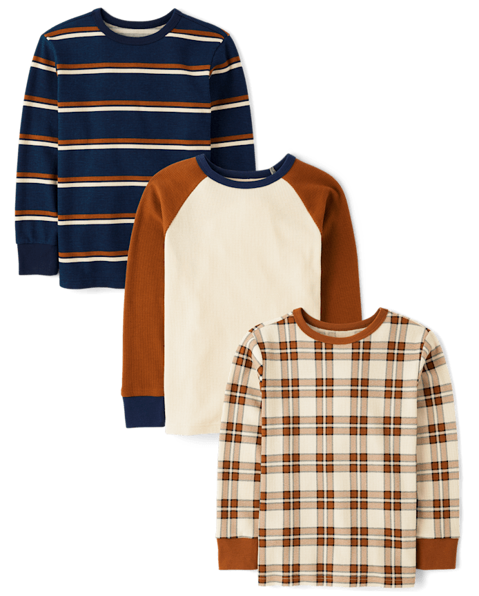 Boys Thermal Top 3-Pack