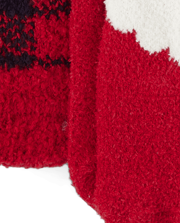 Baby And Toddler Matching Family Santa Cozy Socks 2-Pack