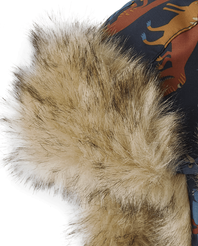 Toddler Boys Dino Trapper Hat