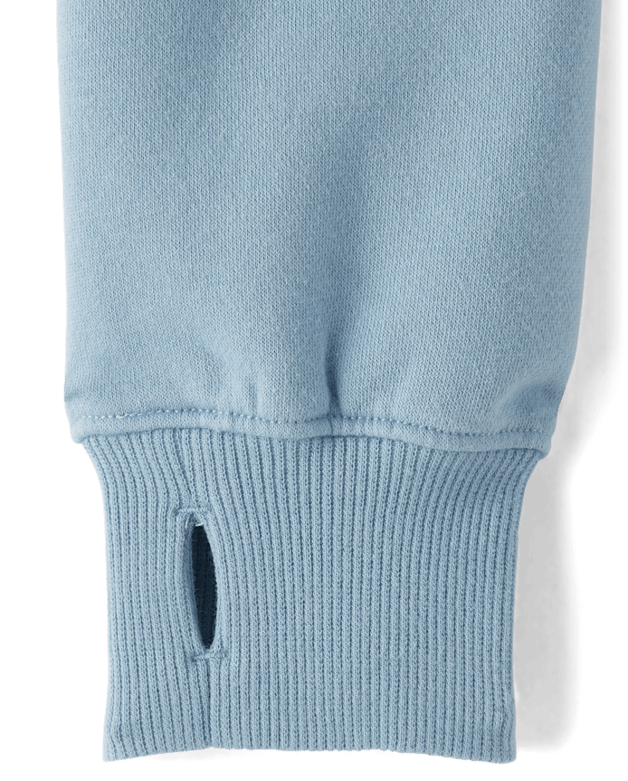 Girls Premium Fleece Cropped Zip Up Hoodie