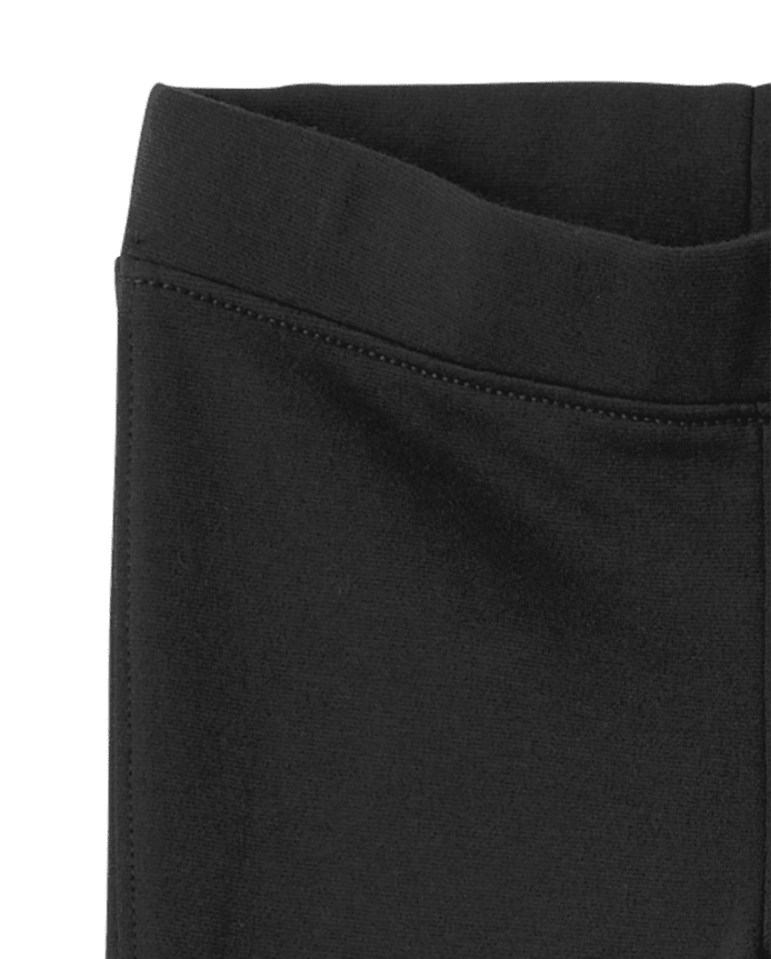 Girls Split Flare Ponte Knit Jeggings