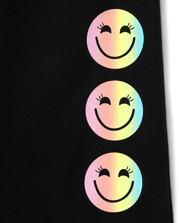 Leggings évasés taille haute pour filles