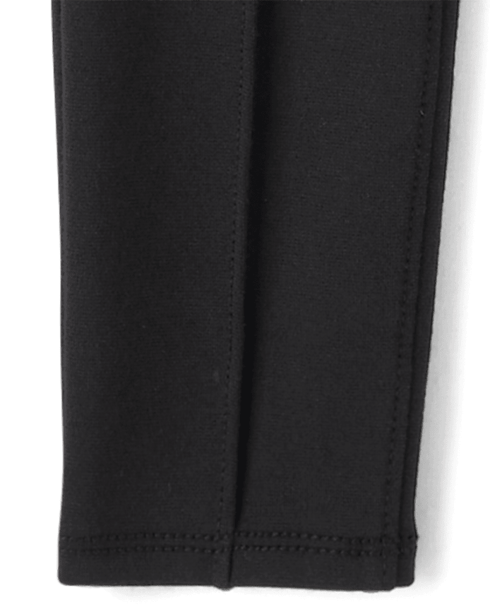 Girls Pintuck Ponte Jeggings