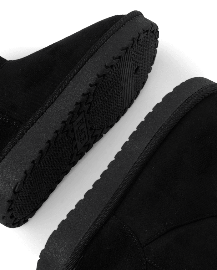 Girls Mid Teddy Boots