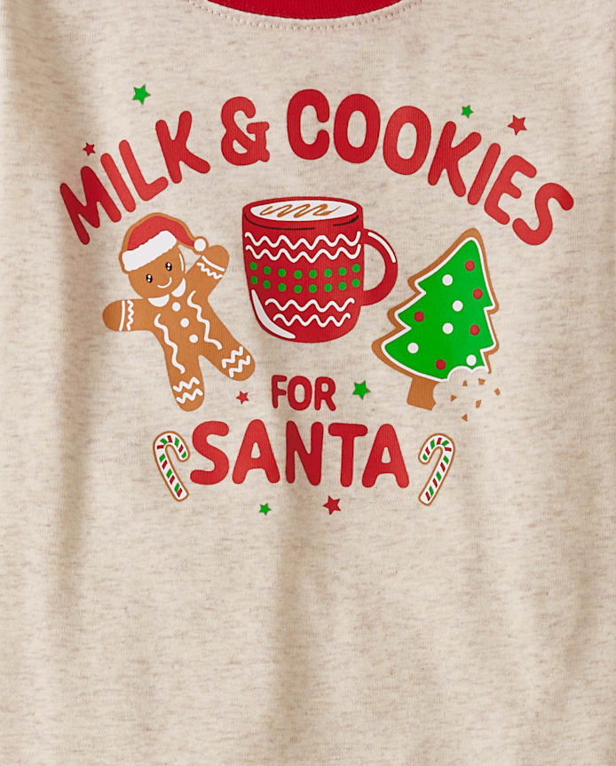 Kids Christmas Cookie Snug Fit Cotton Pajamas