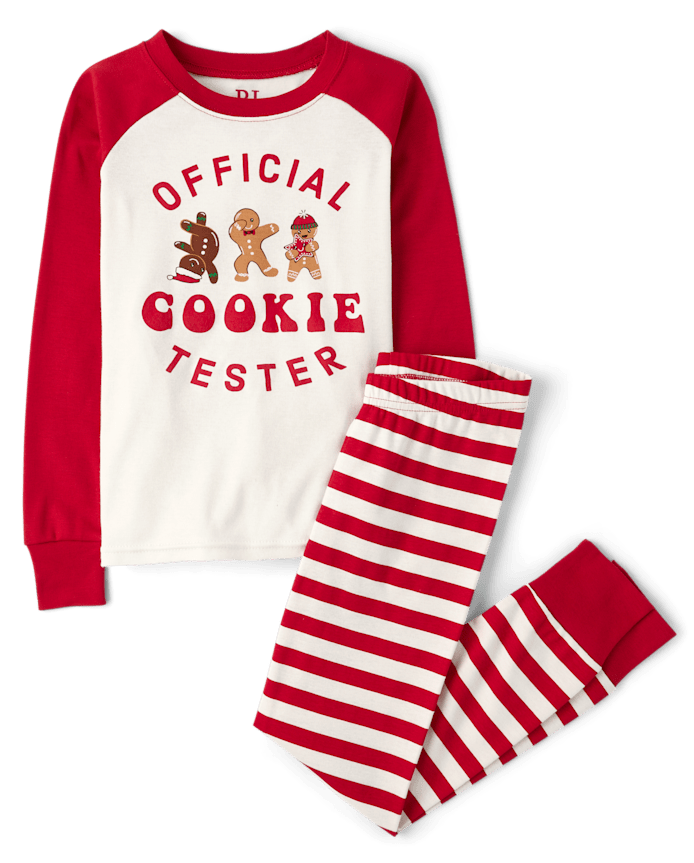 Kids Cookie Tester Snug Fit Cotton Pajamas