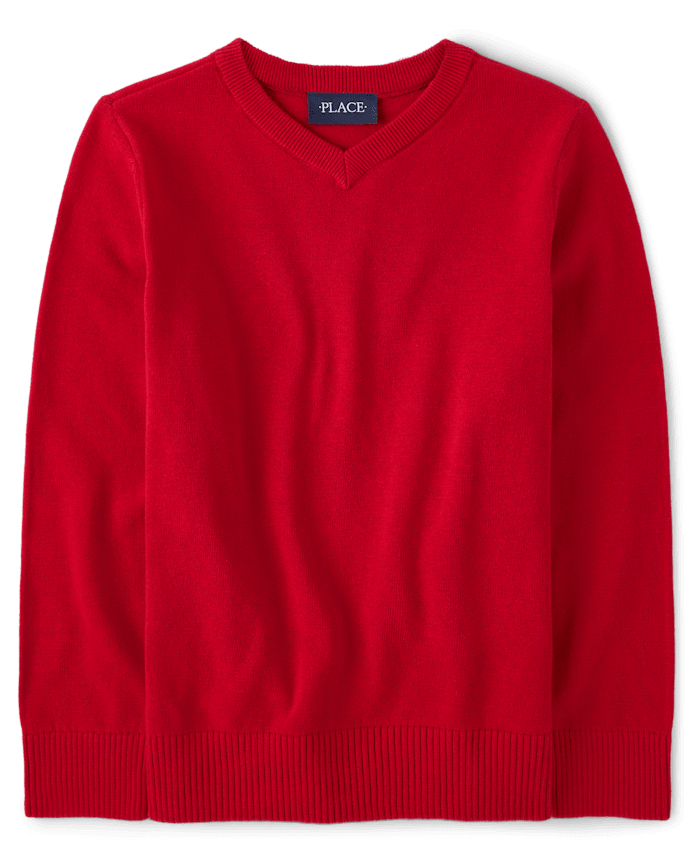 Boys V Neck Sweater