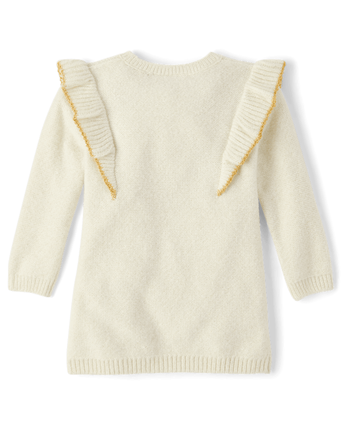 Baby And Toddler Girls Cable Knit Sweater Dress
