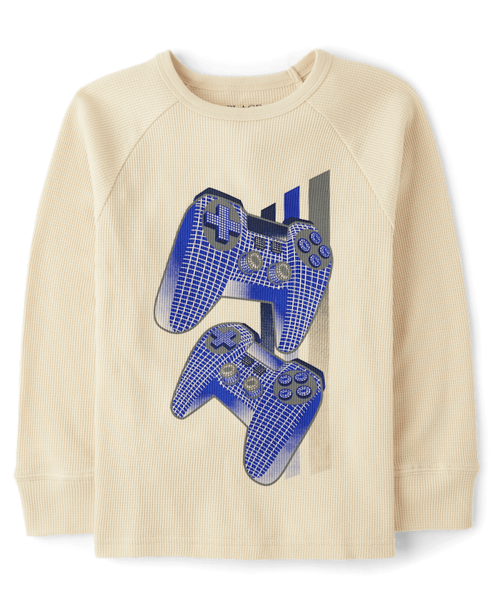 Boys Graphic Thermal Top