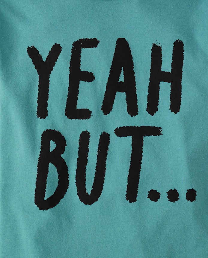 Boys Yeah But Graphic Tee