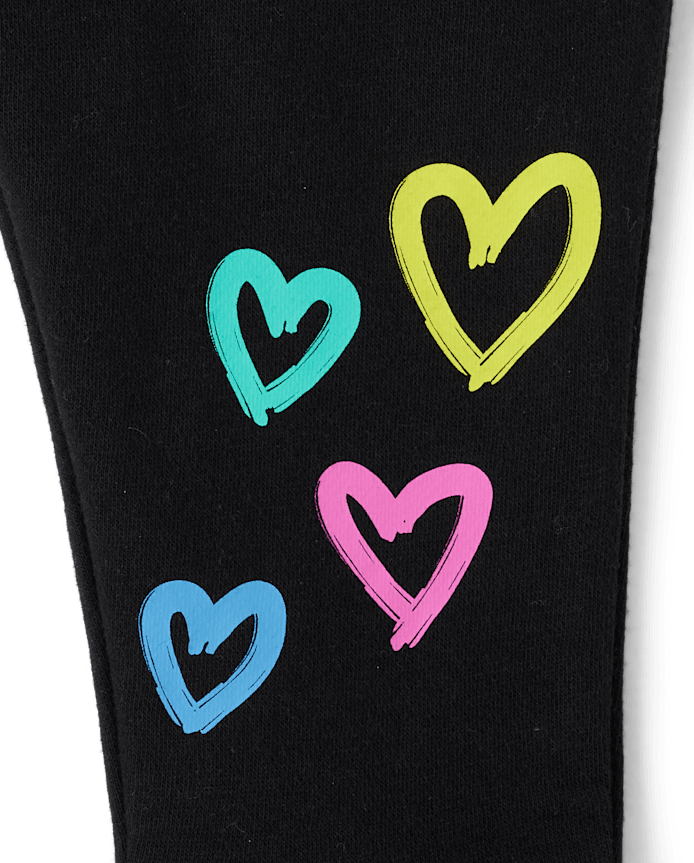 Toddler Girls Graphic Fleece 2-Piece Outfit Set