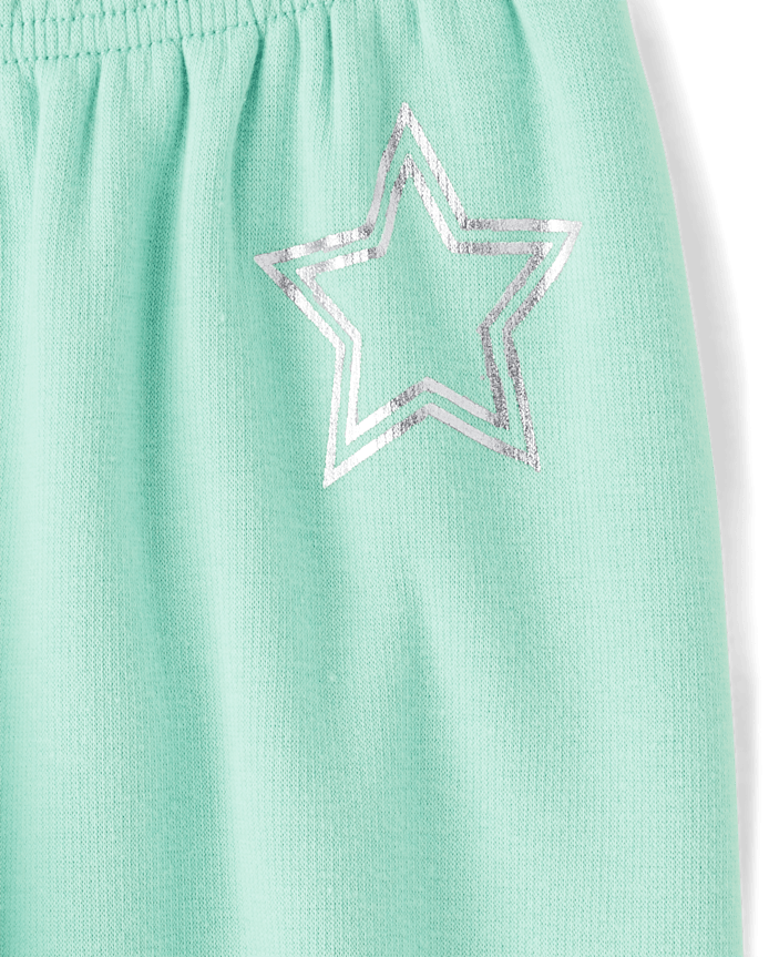 Girls Graphic Cozy Jogger Pants