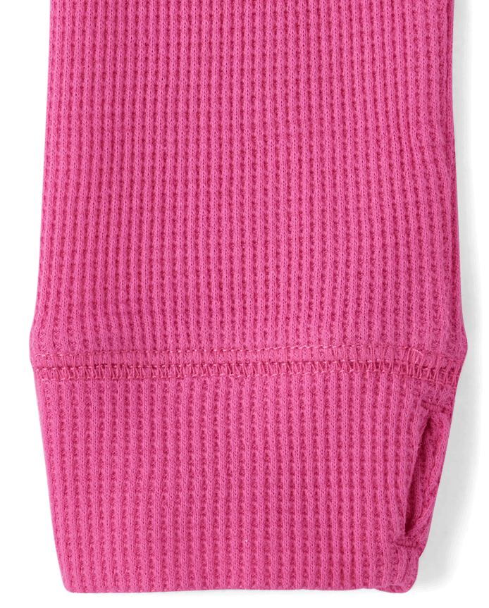 Girls Thermal Henley Top