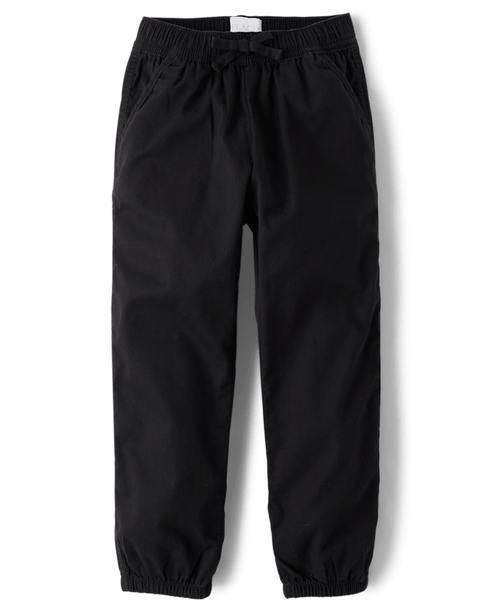 Pantalon de jogging fille sergé