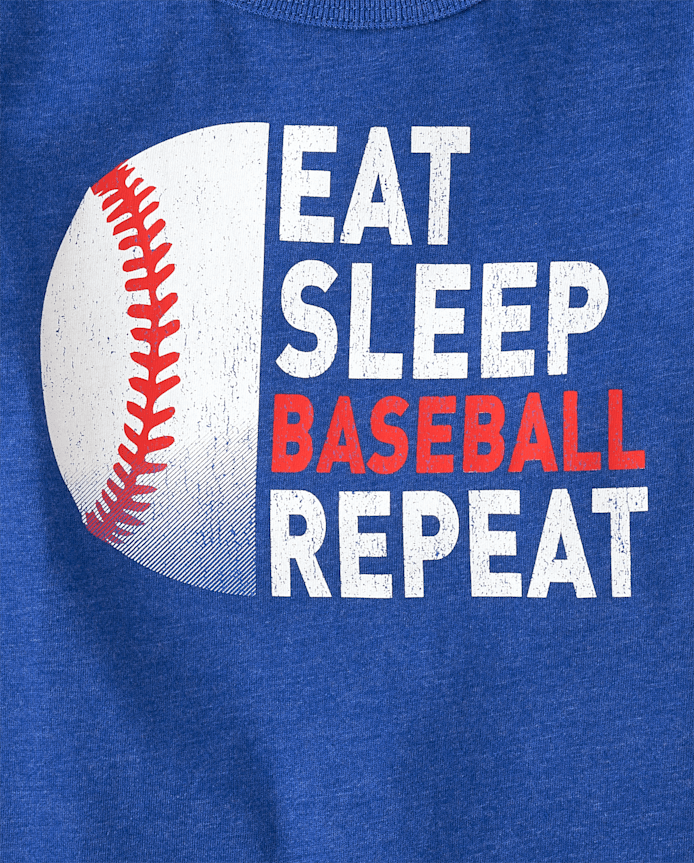 Baby And Toddler Boys Baseball Graphic Tee