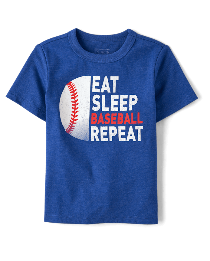 Baby And Toddler Boys Baseball Graphic Tee