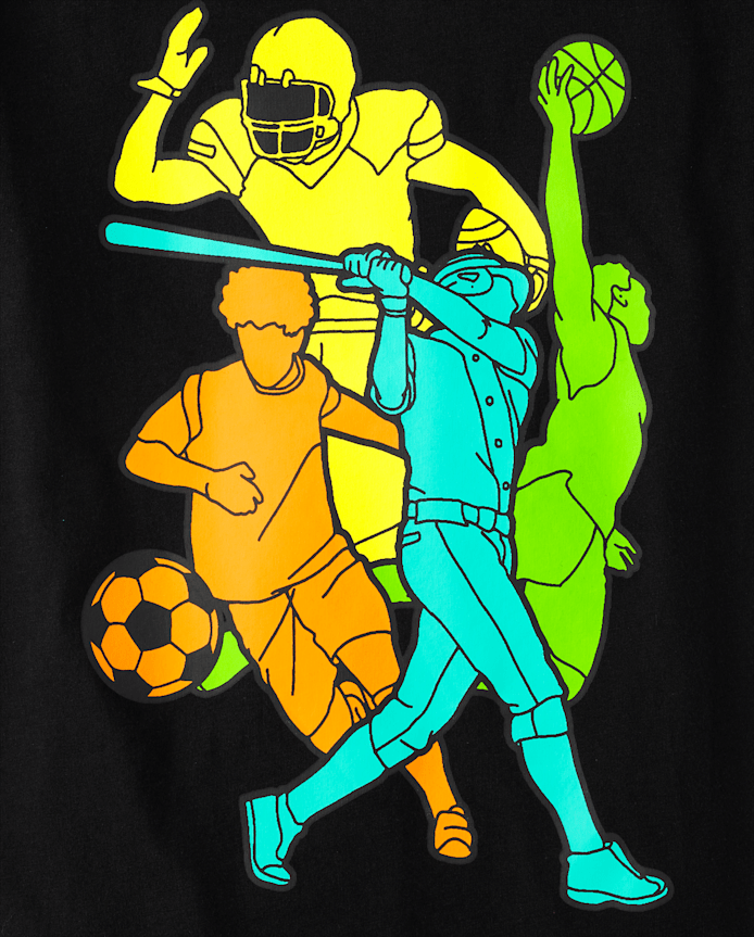 Boys Sports Graphic Tee
