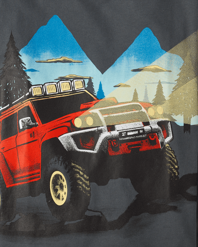 Boys Monster Truck Graphic Tee