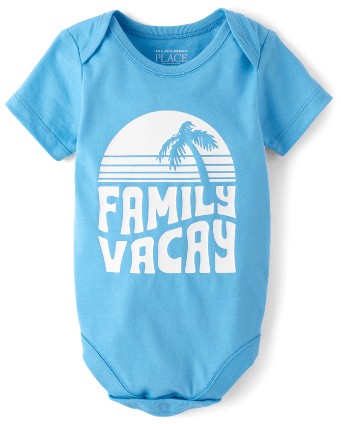 Baby Matching Family Vacay Graphic Bodysuit