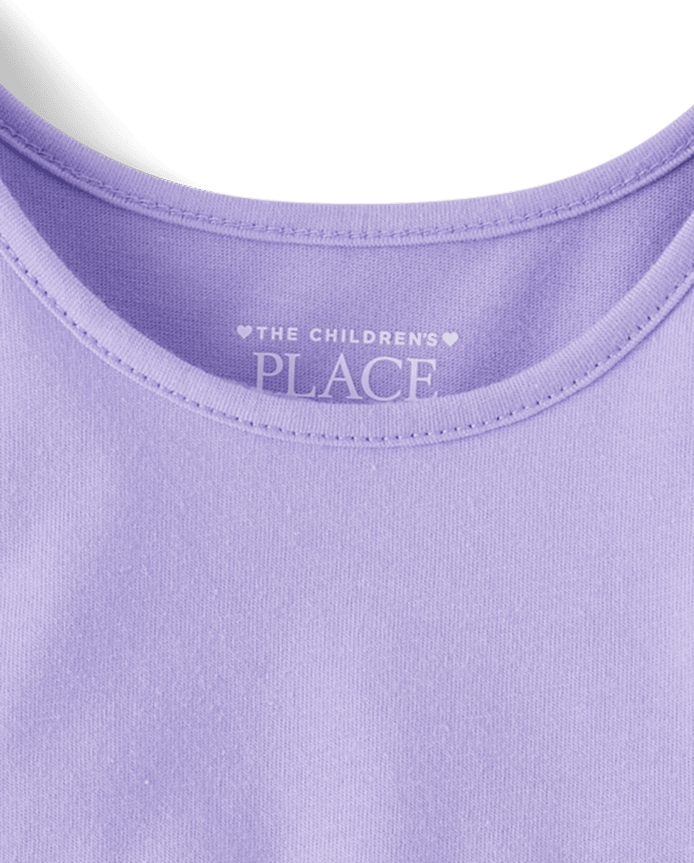 Toddler Girls Tie Front Top