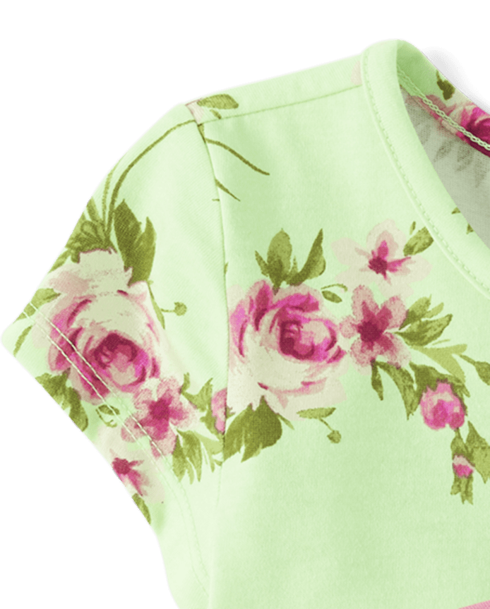 Toddler Girls Floral Top 3-Pack