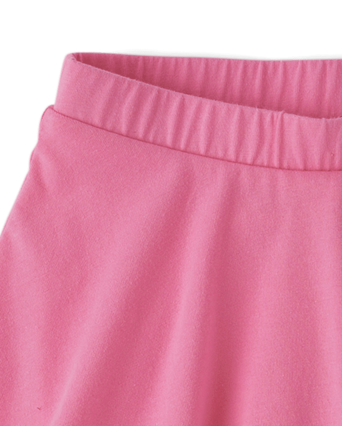 Toddler Girls Rainbow Tie Dye Skort 2-Pack