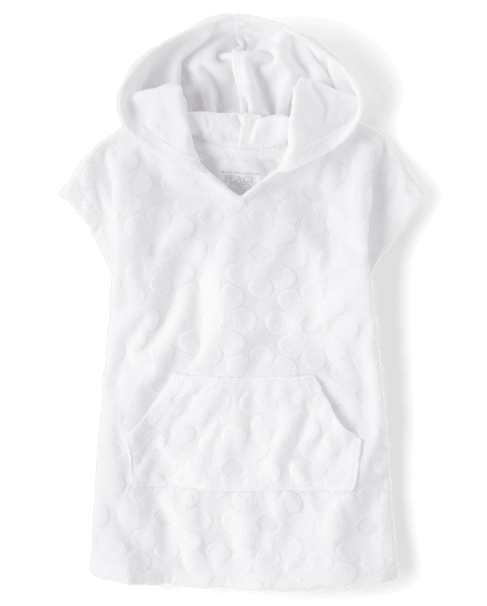 Maillot de bain fleuri en tissu éponge pour bébés et petites filles