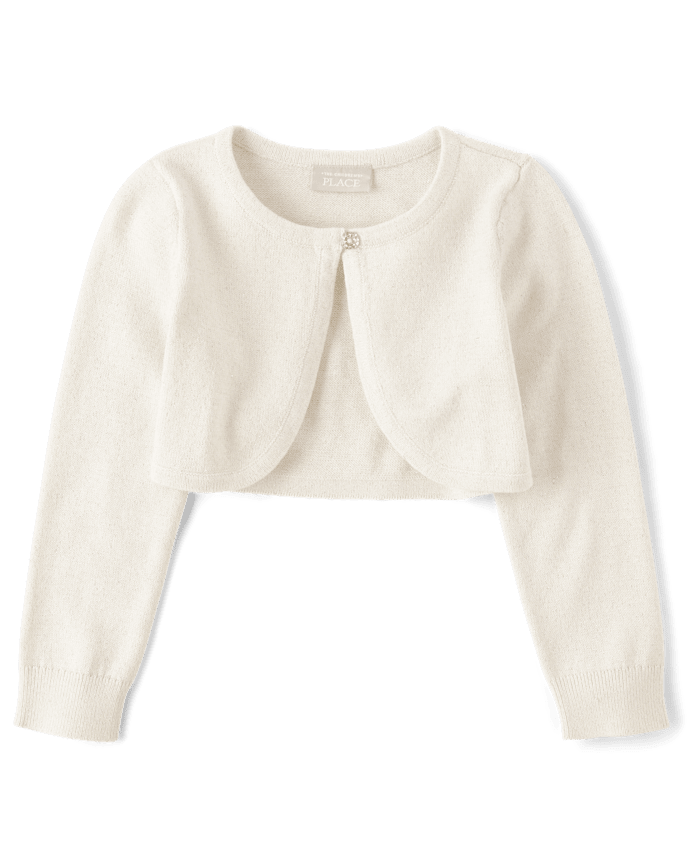 Toddler Girls Shimmer Cardigan