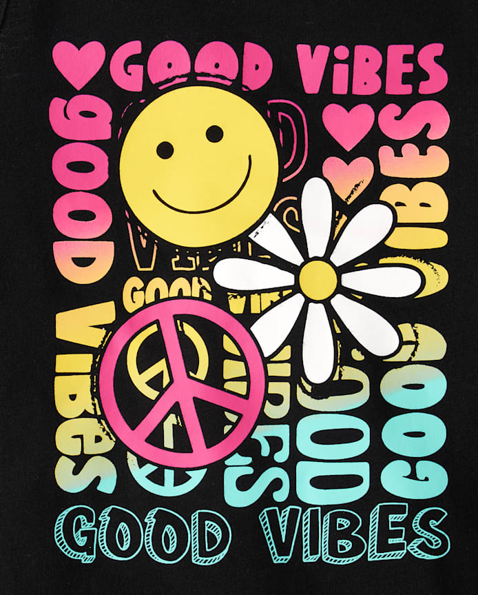 Débardeur à franges graphiques pour filles