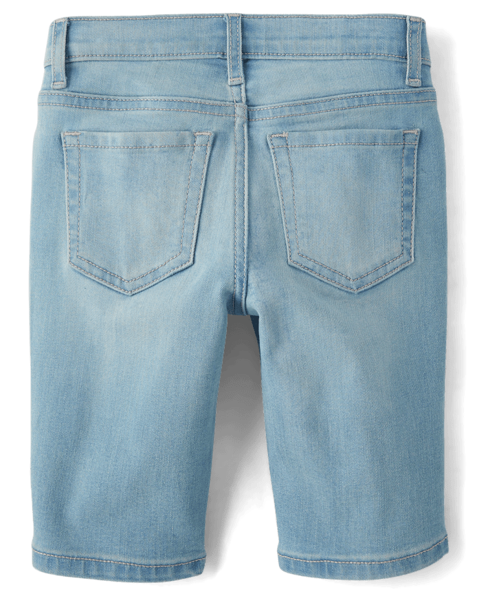 Girls Denim Skimmer Shorts 3-Pack