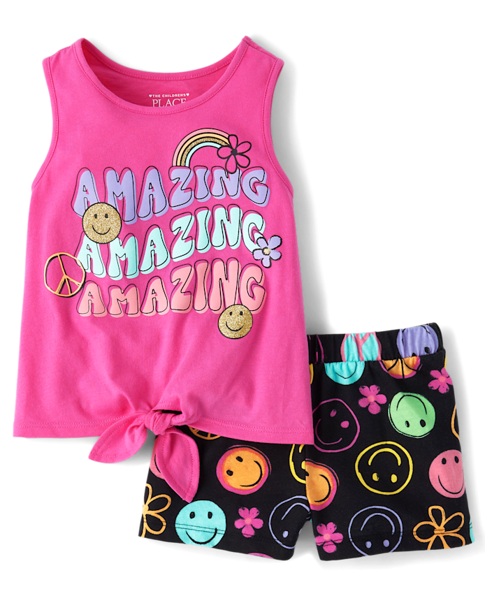 Toddler Girls Amazing 2-Piece Outfit Set
