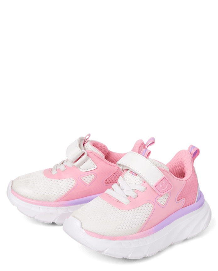 Toddler Girls Colorblock Running Sneakers