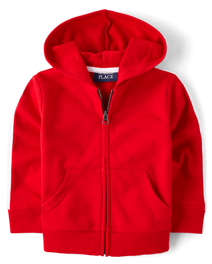Baby And Toddler Boys French Terry Zip Up Hoodie